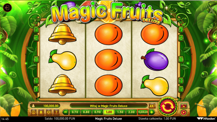 Ekran gry Magic Fruit Deluxe od Wazdan