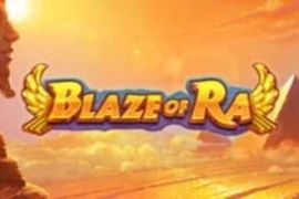 blaze of ra slot logo