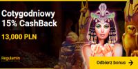 Zet casino - cashback bonus