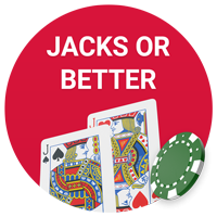 Jacks or better videopoker