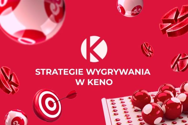 Baner z tekstem Strategie Wygrywania w Keno