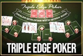 triple edge poker logo