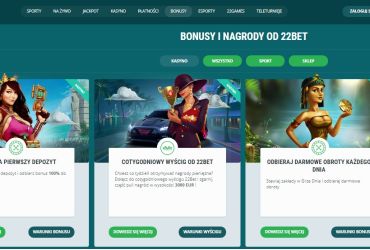 22Bet Kasyno Bonusy - Kasynos.Online