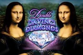 double da vinci diamonds slot logo