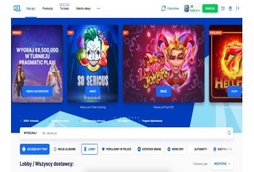 Ice Kasyno - Lobby - Kasynos.Online