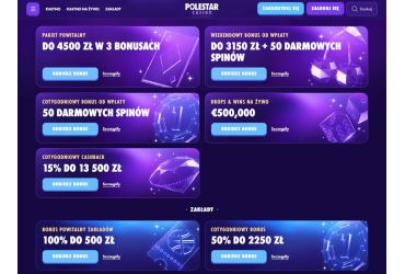 PolestarCasino - lista promocje