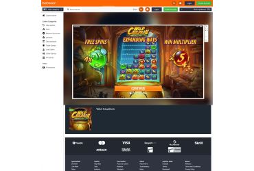 Betsson Kasyno Slot Wild Cauldron - Kasynos.Online