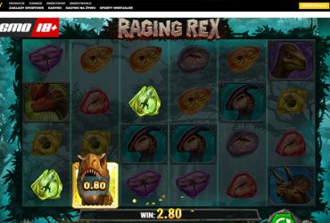 EnergyCasino Raging Rex Slot - Kasynos.Online