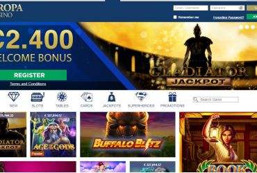 Europa Casino - Lobby - Kasynos.Online