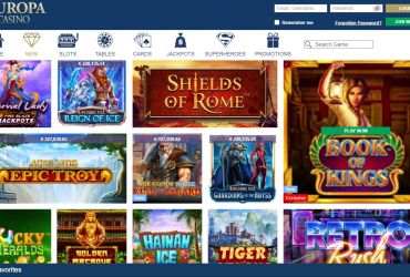 Europa Casino - Sloty - Kasynos.Online