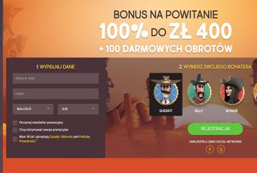 GunsBet Kasyno - Bonus Powitalny - Kasynos.Online