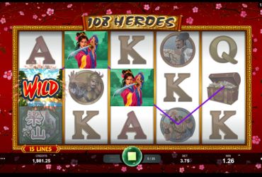 Jackpot City Kasyno - 108 Heroes Slot - Kasynos.Online