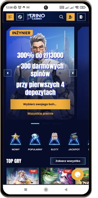 Trino Casino na komórkę