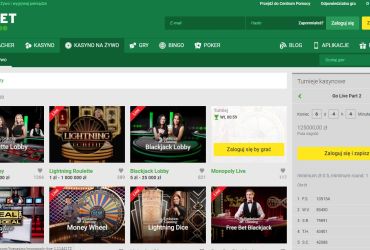 Unibet Kasyno - Gry na zywo - Kasynos.Online