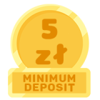 5 pln minimum deposit