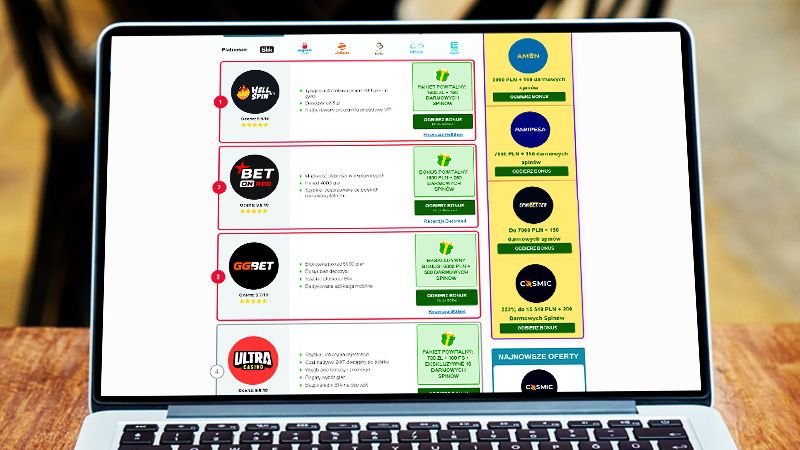 Najlepsze kasyno w Polsce w rankingu