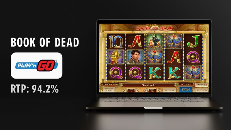 Book of dead slot - play n go