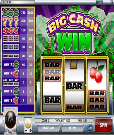 Zagraj teraz w Big Cash Win automat online od Rival za darmo | Kasynos Online