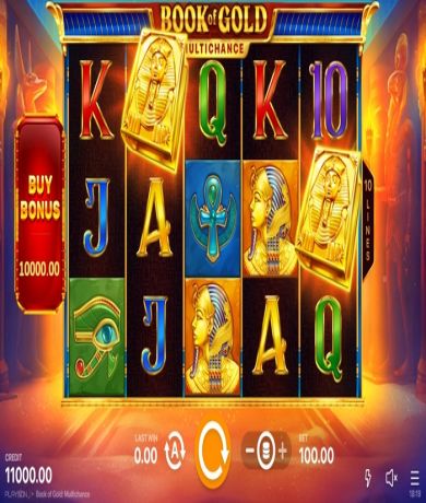 Zagraj teraz w Book of Gold Multichance automat online od Playson za darmo | Kasynos Online