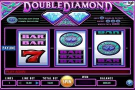 double diamond slot by igt logo