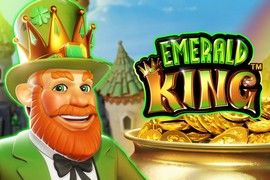 emerald king slot logo