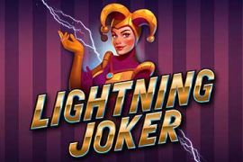 lightning joker slot logo