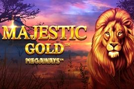 majestic gold megaways slot logo