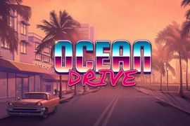 ocean drive automat online od booming games logo