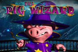 the pig wizard slot online logo