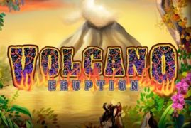 volcano eruption slot logo