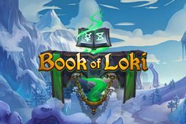 book of loki slot logo