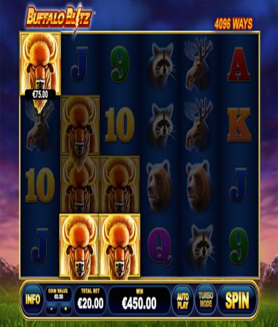 Zagraj teraz w Buffalo Blitz slot online od PlayTech za darmo | Kasynos Online