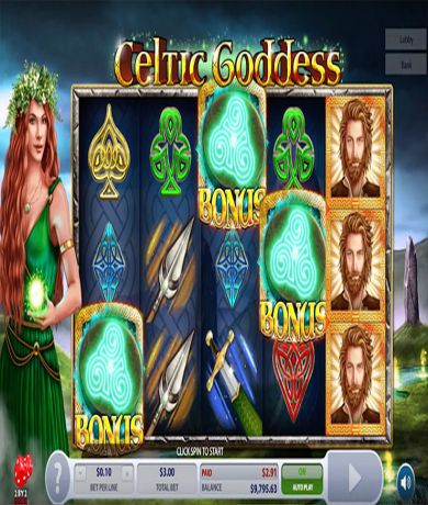 Zagraj teraz w Celtic Goddess automat online od 2by2 Gaming za darmo | Kasynos Online