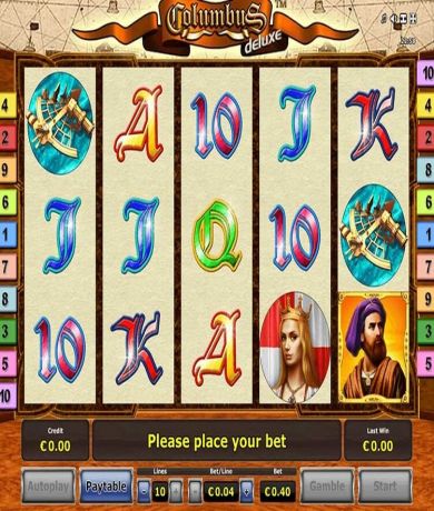 Zagraj teraz w Columbus Deluxe slot online od Novomatic za darmo | Kasynos Online