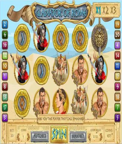 Zagraj teraz w Gladiator of Rome slot online od 1x2 Gaming za darmo | Kasynos Online