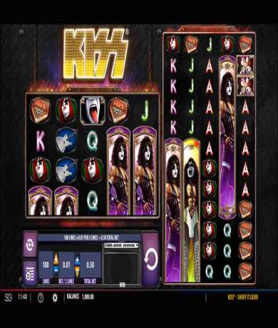 Zagraj teraz w KISS slot online od WMS Gaming International S.L. za darmo | Kasynos Online