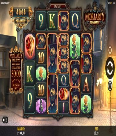 Zagraj teraz w Moriarty Megaways slot online od iSoftBet za darmo | Kasynos Online