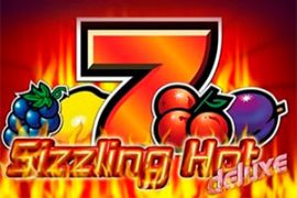 sizzling hot deluxe slot logo