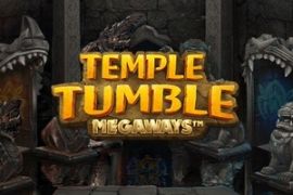 temple tumble slot logo