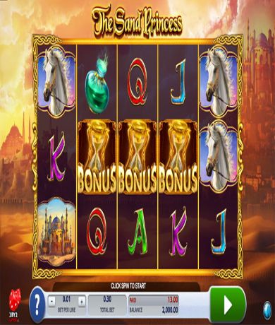 Zagraj teraz w The Sand Princess slot online od 2by2 Gaming za darmo | Kasynos Online