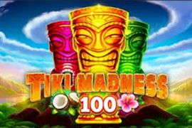 tiki madness 100 logo