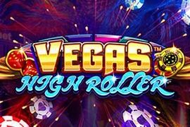 vegas high roller slot logo