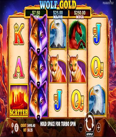 Zagraj teraz w Wolf Gold slot online od Pragmatic Play za darmo | Kasynos Online